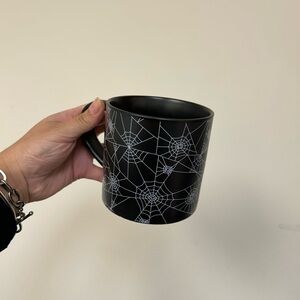 Black Spiderweb Mug